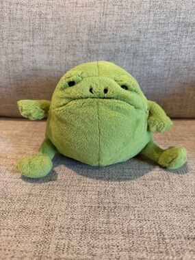 Jellycat Ricky Rain Frog gently used RR3F Medium